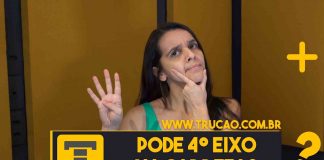 Pode 4º eixo na carreta? 4º eixo video