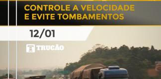 Controle a velocidade e evite tombamentos