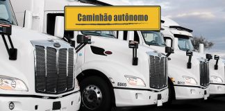 Caminhões autônomos em teste Caminhões autônomos