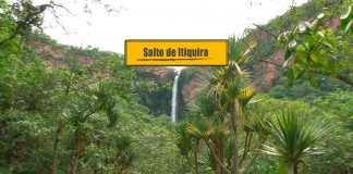 Salto de Itiquira em Goiás Salto do Itiquira em Goiás