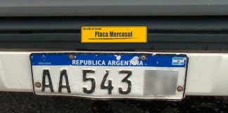 Placa Mercosul Placa Mercosul