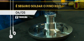 É seguro soldar o pino rei?