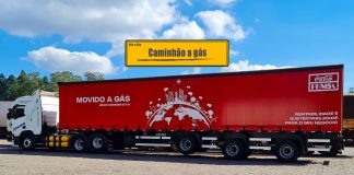 Caminhão a gás Caminhão a gás