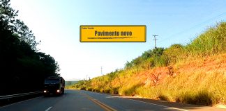 Pavimento novo na Raposo Tavares Pavimento novo na Raposo Tavares