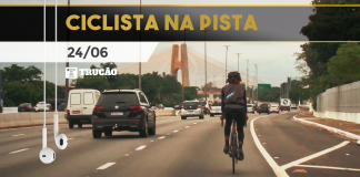 Ciclista na Pista
