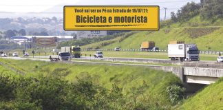 Bicicleta na rodovia e a importância do motorista de caminhão Bicicleta na rodovia e a importância do motorista de caminhão