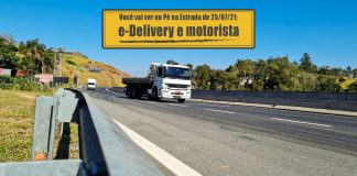 Caminhão elétrico e motorista valorizado Caminhão elétrico e motorista valorizado