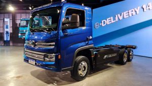 caminhão elétrico e-delivery Volkswagen 14 toneladas