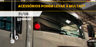 Acessórios podem levar à multas?