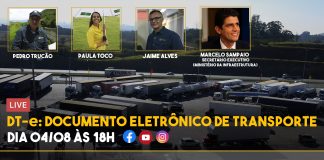 Live: DT-e – Documento de Transporte Eletrônico