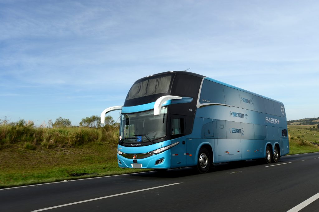 A Volvo apresentou um projeto “Ônibus por Assinatura”, em sua coletiva