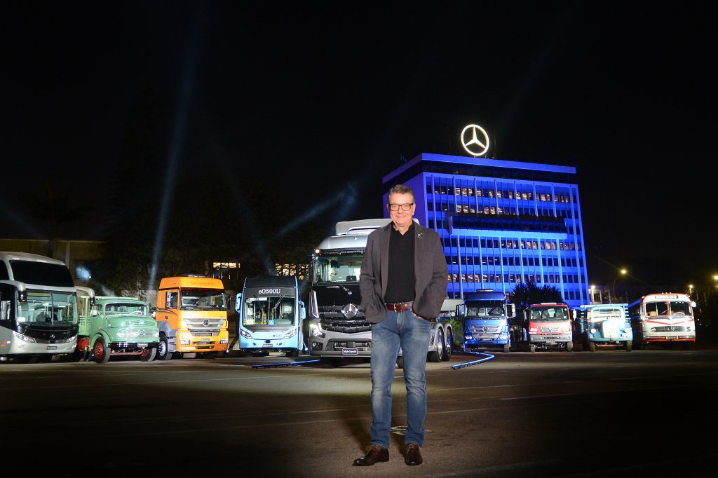 Roberto Leoncini, vice-presidente de Vendas e Marketing Caminhões e Ônibus da Mercedes-Benz do Brasil
