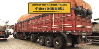 Carreta 4º eixo espaçado e caminhões extrapesados Carreta 4º eixo espaçado