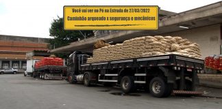 Caminhão arqueado x segurança e mecânicos Caminhão arqueado x segurança e mecânicos