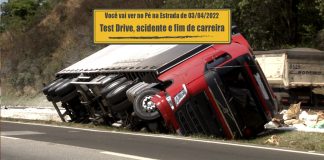 Test Drive, acidente e fim de carreira no trecho Test Drive no Delivery Express Prime, acidente e fim de carreira no trecho