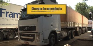 Cirurgia de emergência no trecho Cirurgia de emergência no trecho