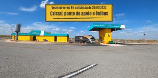 Dia da Cristal, nova área de descanso e ônibus Euro 6 Dia da Cristal , nova área de descanso e ônibus Euro 6