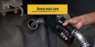 Diesel mais caro que gasolina Diesel mais caro que gasolina