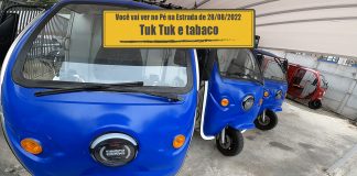 Tuk Tuk elétrico e produção de tabaco Tuk Tuk elétrico e produção de tabaco