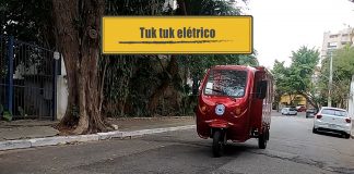 Tuk Tuk elétrico no transporte urbano de cargas Tuk Tuk elétrico no transporte urbano de cargas