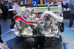 Motor da Mercedes-Benz adaptado ao PROCONVE P8/ EURO 6