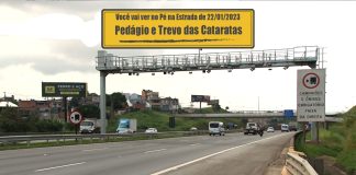 Pedágio de fluxo livre e Trevo da Cataratas em Cascavel/PR Free Flow - Pedágio de fluxo livre