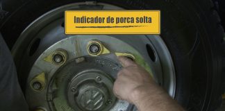 Indicador de porca solta Indicador de porca solta