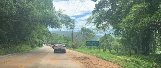 As condições das estradas do litoral norte paulista
