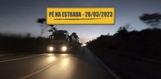 Faróis no teto do cargueiro e identificação no transporte de produtos perigosos Faróis no teto do cargueiro e identificação no transporte de produtos perigosos