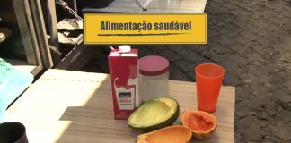 Alimentação saudável na caixa cozinha Alimentação saudável na caixa cozinha