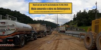 Maio Amarelo e faixa adicional na Rodovia Anhanguera Maio amarelo e faixa adicional na Rodovia Anhanguera
