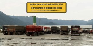 Hora parada e mudanças na Lei do Caminhoneiro Hora parada e mudanças na Lei do Caminhoneiro