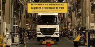 Logística do caminhão zero e programa de renovação de frota Logística do caminhão zero e programa de renovação de frota