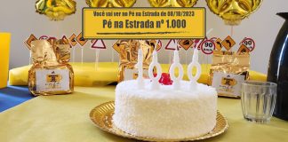 Pé na Estrada número 1.000 Programa Pé na Estrada número 1.000