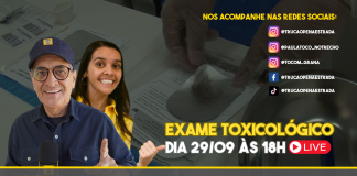 Exame Toxicológico: Novidades e dúvidas – Pé na estrada news