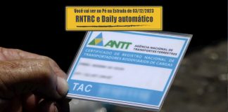 Revalidação do RNTRC e Iveco Daily automático Cartão RNTRC