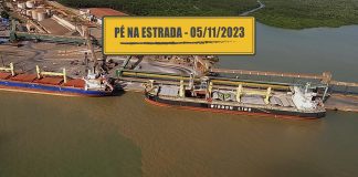 Roubo de cargas na rota do Porto de Itaqui e dica para estacionar Vista aérea do Porto de Itaqui no Maranhão