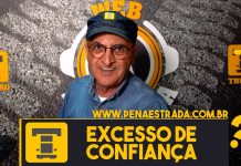 O resultado do excesso de confiança na curva O resultado do excesso de confiança na curva