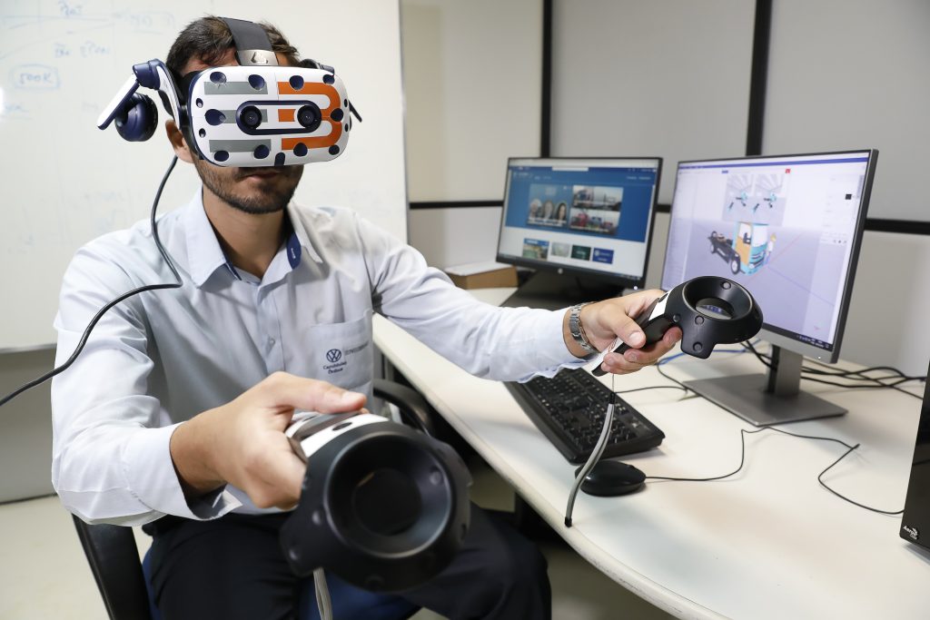 O uso da realidade virtual na Volks