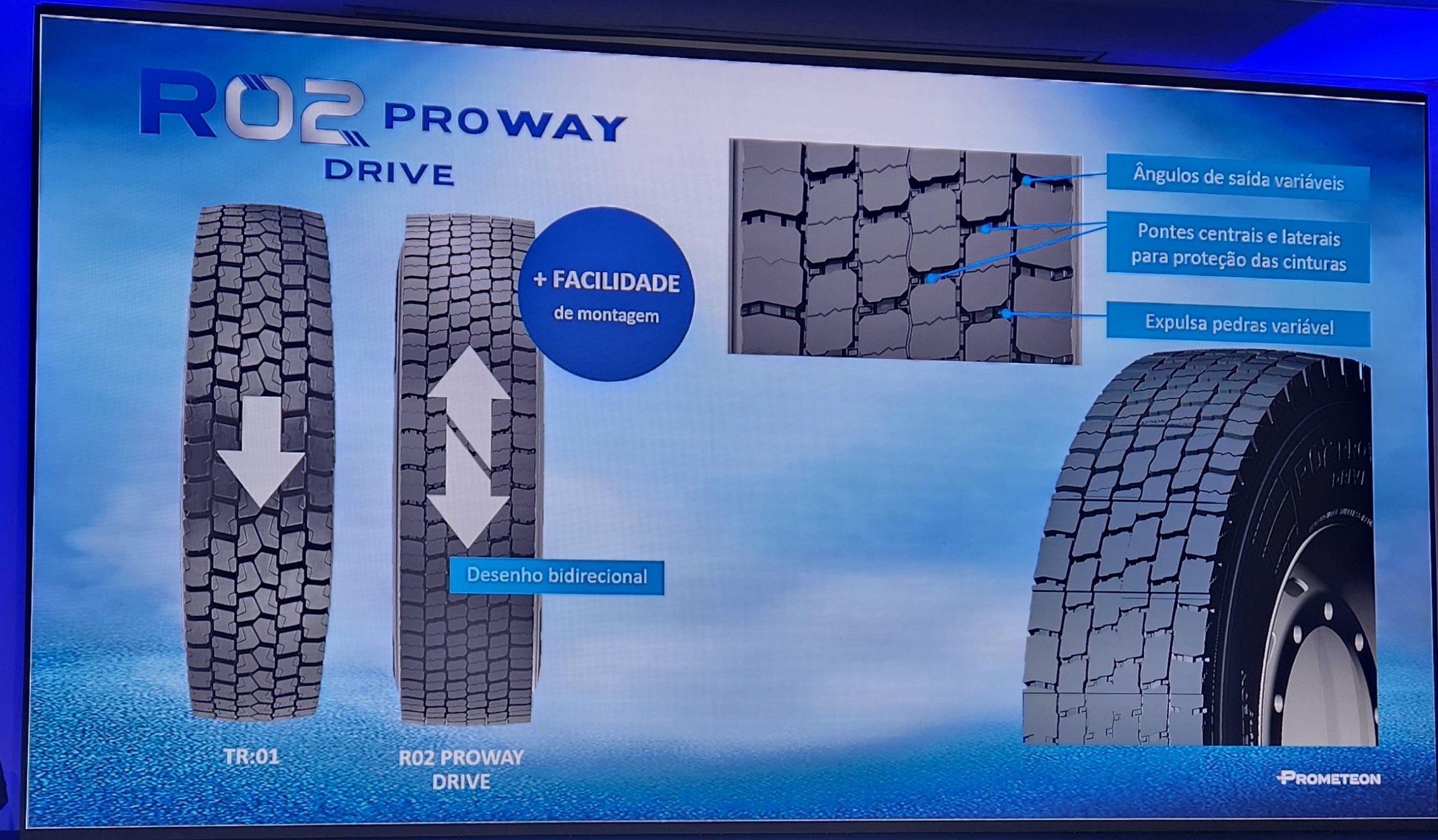 Prometeon apresenta a Serie 02, com nova tecnologia de pneus para os pesados
