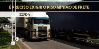 É preciso exigir o piso mínimo de frete