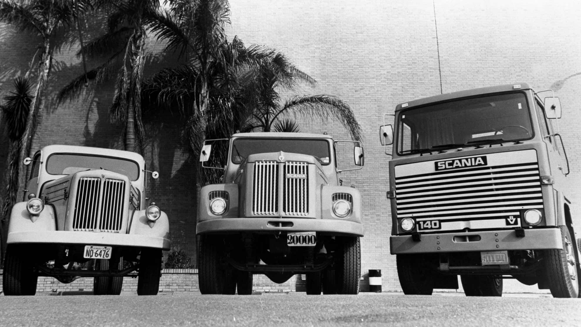 Modelos Scania fabricados em 1974