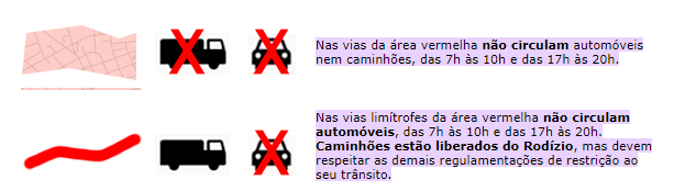 Atenção: caminhões não estão liberados do rodízio de placas em São Paulo