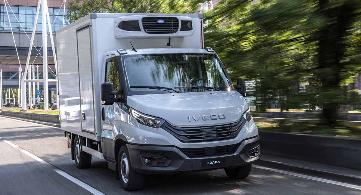 Iveco Daily chega na versão elétrica ao Brasil
