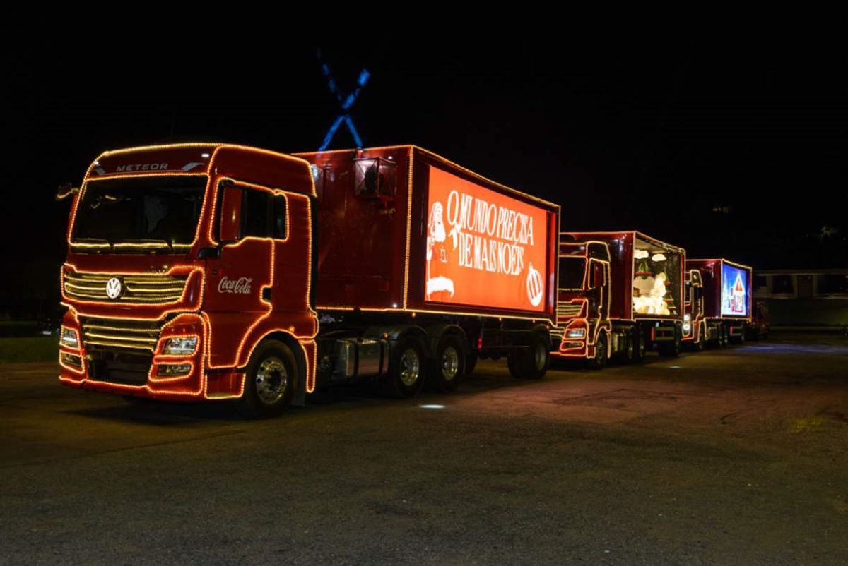 Caravana Coca-Cola Volkswagen de Natal