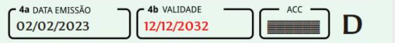 O que significa o "D" que aparece na sua CNH?
