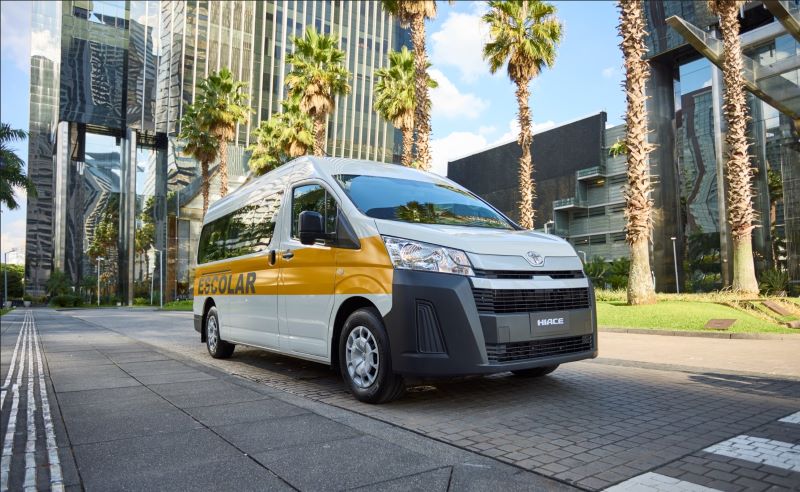 Toyota estreia no mercado de vans no Brasil com Hiace