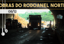 Obras do Rodoanel Mário Covas, trecho norte, em São Paulo Obras Rodoanel Norte