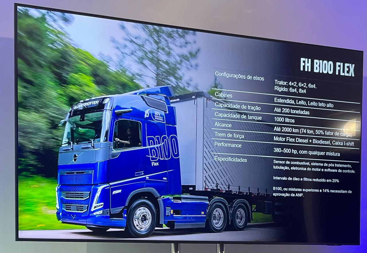 Escassez de diesel no futuro? Grupo Potencial aposta em 31 caminhões FH B100 Flex